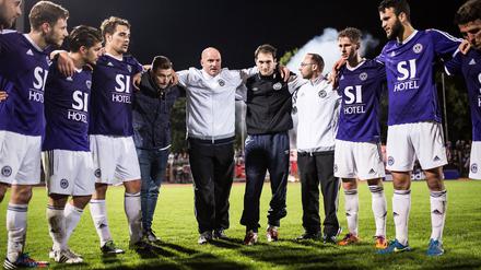Rendezvous mit der Vergangenheit. Preussens Cheftrainer Daniel Volbert hat vor zehn Jahren für Tennis Borussia gearbeitet.