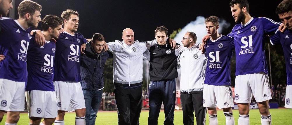 Rendezvous mit der Vergangenheit. Preussens Cheftrainer Daniel Volbert hat vor zehn Jahren für Tennis Borussia gearbeitet.