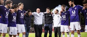 Rendezvous mit der Vergangenheit. Preussens Cheftrainer Daniel Volbert hat vor zehn Jahren für Tennis Borussia gearbeitet.
