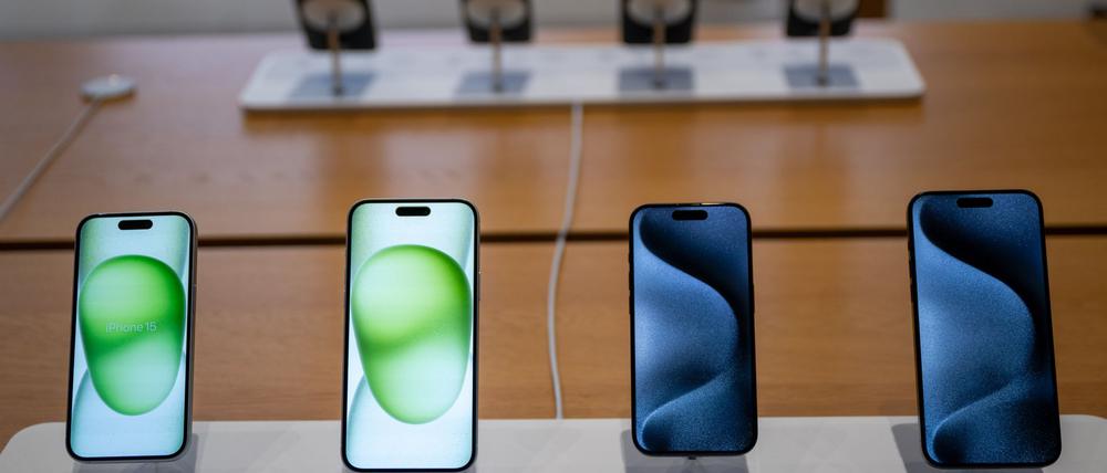 Die EU-Kommission und Apple werden die kommenden Monate über die Anforderungen des neuen Digital-Gesetzes DMA verhandeln. (Archivbild) 