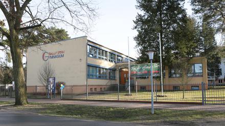 Das Sally-Bein-Gymnasium in Beelitz.