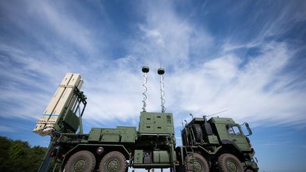 Erst vor wenigen Monaten hatte Deutschland der Ukraine ein weiteres Flugabwehrsystem Iris-T SLM geliefert.
