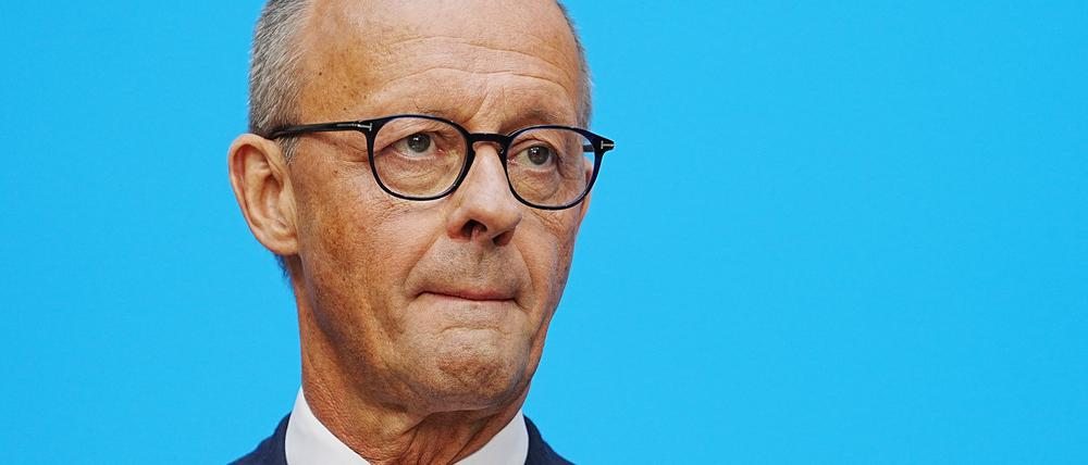 CDU-Chef Friedrich Merz.