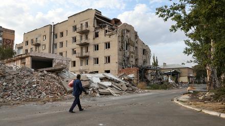 Russland erhebt in der Ukraine weitreichende Ansprüche auf Gebiete, die es teils nicht mal erobert hat – etwa auf die Stadt Pokrowsk.