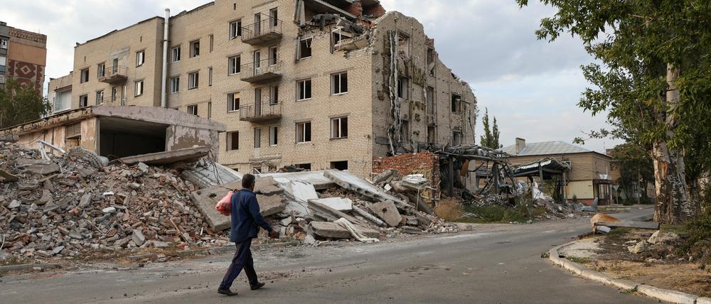 Russland erhebt in der Ukraine weitreichende Ansprüche auf Gebiete, die es teils nicht mal erobert hat – etwa auf die Stadt Pokrowsk.