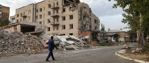 Russland erhebt in der Ukraine weitreichende Ansprüche auf Gebiete, die es teils nicht mal erobert hat – etwa auf die Stadt Pokrowsk.
