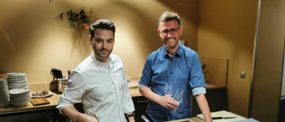 „Friede“ Hoffmann (links) und Jens Pietzonka.