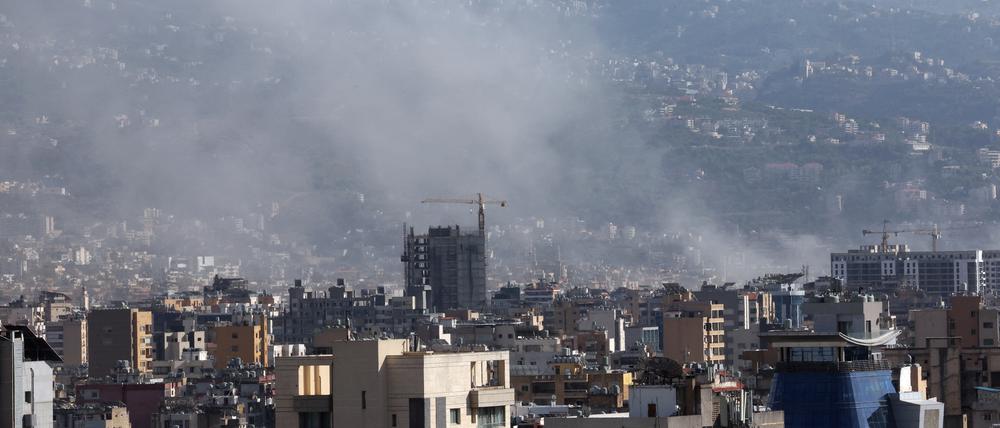 Israels Luftwaffe bombardierte in den vergangenen Tagen Ziele im Libanon.