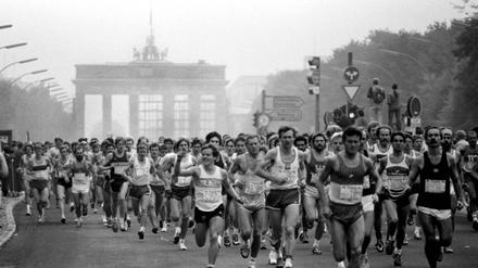 Als die Stadt noch geteilt war. Der Marathon im Jahr 1986.