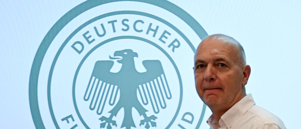 DFB-Präsident Bernd Neuendorf bezeichnet die Bewerbung um die EM 2029 als „Leuchtturmprojekt“.