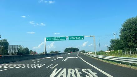 Die Autostrada zwischen Mailand und Varese war die erste moderne Autobahn der Welt.