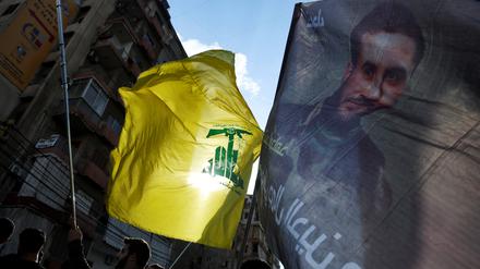 Drei der getöteten Hisbollah-Mitglieder sind am Wochenende beerdigt worden.