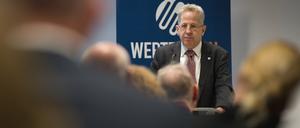 Hans-Georg Maaßen, Bundesvorsitzender der Werteunion, leitete früher das Bundesamt für Verfassungsschutz.