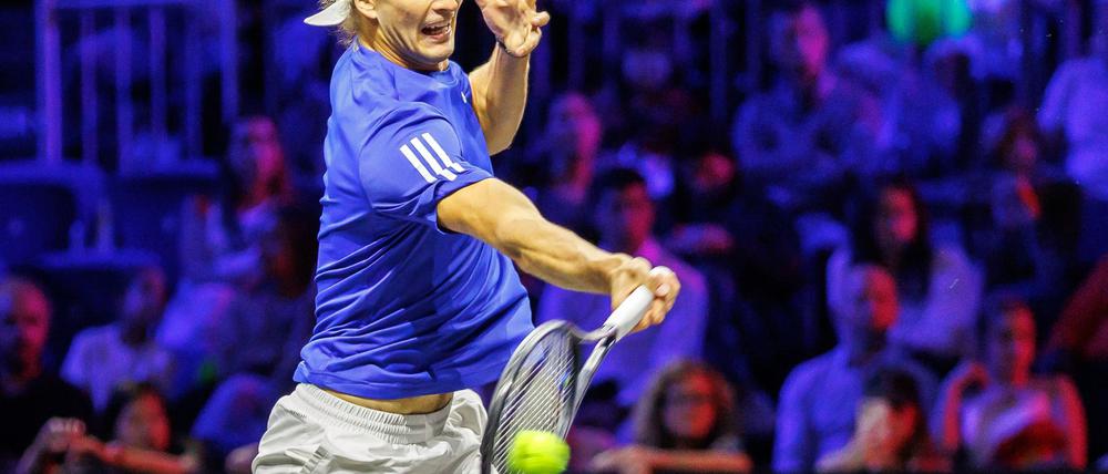 Alexander Zverev ist beim Laber Cup zum fünften Mal dabei.