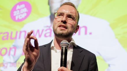 Zyon Braun, Brandenburgs FDP-Spitzenkandidat.