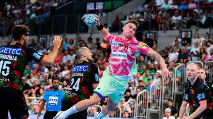 Lasse Andersson traf gegen Hannover neun Mal.