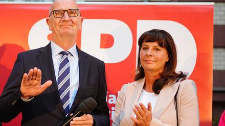 Grund zum Lachen: Dietmar Woidke.