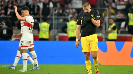 Die Dortmunder verließen das Stuttgarter Stadion bitter enttäuscht.