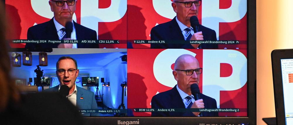Wahlsieger Dietmar Woidke (SPD) muss nun auf Partnersuche gehen.