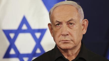 Benjamin Netanjahu, Ministerpräsident von Israel.