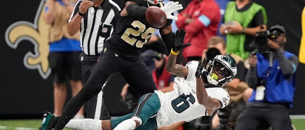 Die New Orleans Saints hatten bis kurz vor Schluss die Chance auf den dritten Saisonsieg, dann aber punkteten die Philadelphia Eagles.