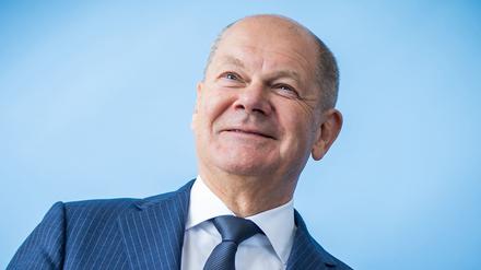 Äußerte sich aus New York zur Landtagswahl: Kanzler Olaf Scholz.