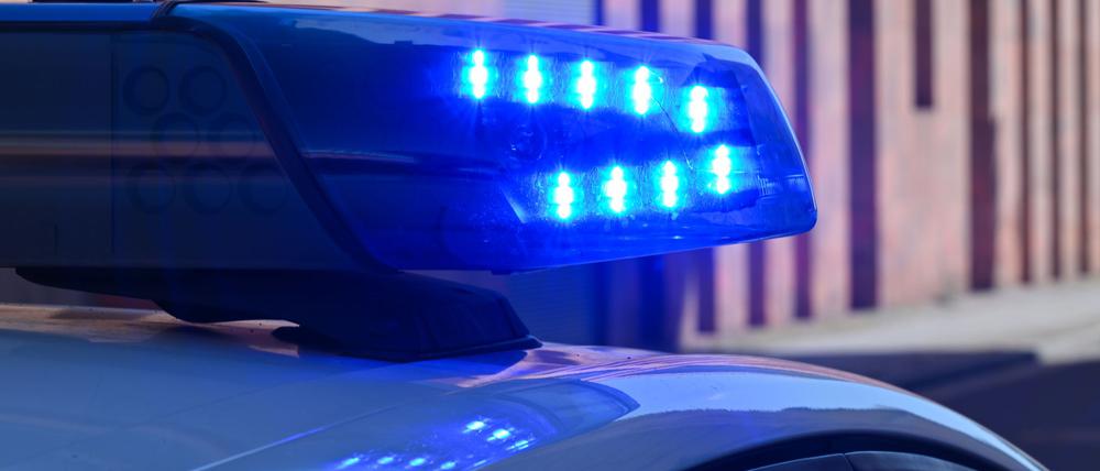 Sirene auf einem Polizeiauto (Symbolbild).