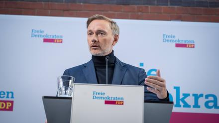 Bundesfinanzminister Christian Lindner