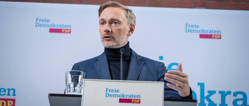 Bundesfinanzminister Christian Lindner