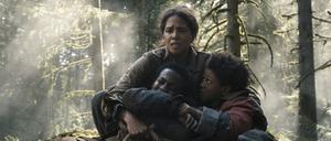 Anthony B. Jenkins as Samuel, Halle Berry as Momma and Percy Daggs IV as Nolan in Never Let Go. Photo Credit: Courtesy of Lionsgate Never Let Go