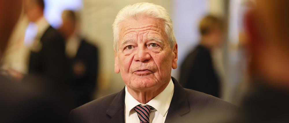 Alt-Bundespräsident Joachim Gauck kommt in die Stern-Kirchengemeinde.
