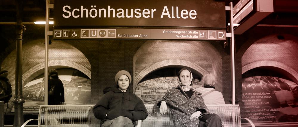 Startstation Schönhauser Allee: Leonie Jenning und Martha Mechow sind beide in Berlin aufgewachsen. 