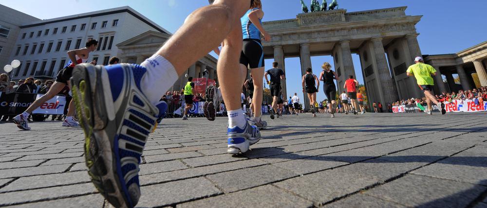Die Veranstalter rechnen in diesem Jahr mit 50.000 Finishern.