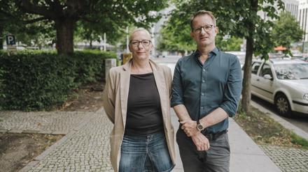 Der Abgeordnete Alexander King und die Krankenschwester Josephine Thyrêt führen den Berliner Landesverbandes des Bündnis’ Sahra Wagenknecht (BSW).