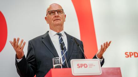 Will nach der Wahl mit BSW und CDU reden: Brandenburgs SPD-Ministerpräsident Dietmar Woidke.