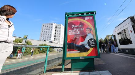 Daniel Keller (SPD) gewann seinen Wahlkreis, zu dem auch das Wohngebiet Am Stern gehört.