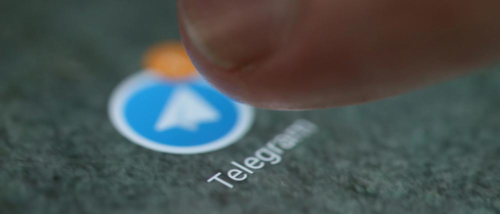 Das Telegram-Logo.