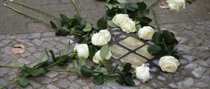 Stolpersteine erinnern an vielen Orten an die Opfer der Nationalsozialisten.   