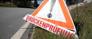 Die Brücken in Berlin werden turnusmäßig untersucht und mit Schulnoten bewertet