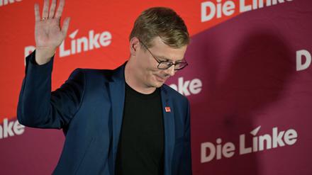 Brandenburgs Linken-Fraktionschef Sebastian Walter findet, seine Partei brauche wieder „klare Linien“. (Archivbild)