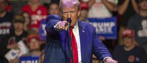 Der republikanische US-Präsidentschaftskandidat und ehemalige US-Präsident Donald Trump.