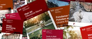 So hätte der Logoentwurf einer Gruppe Studierender des Fachbereichs Design unter Professor Matthias Beyrow auf städtischen Broschüren ausgesehen. 