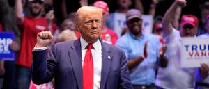 Trump-Sprecher: „Das Terrorregime im Iran liebt die Schwäche von Kamala Harris.“ (Archivbild)