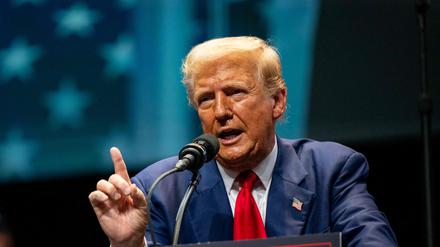 Trump will nach der Präsidentschaftswahl im November wieder ins Weiße Haus einziehen (Archivbild).