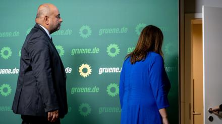 Abgang: Omid Nouripour und Ricarda Lang treten als Grünen-Vorsitzende zurück. 