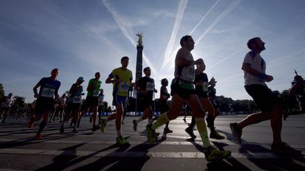 Über 50.000 Läuferinnen und Läufer werden in diesem Jahr beim Berlin-Marathon starten.