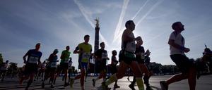 Über 50.000 Läuferinnen und Läufer werden in diesem Jahr beim Berlin-Marathon starten.