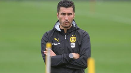 BVB-Trainer Nuri Sahin hofft nach dem 1:5 in Stuttgart auf eine Trotzreaktion seiner Mannschaft. 
