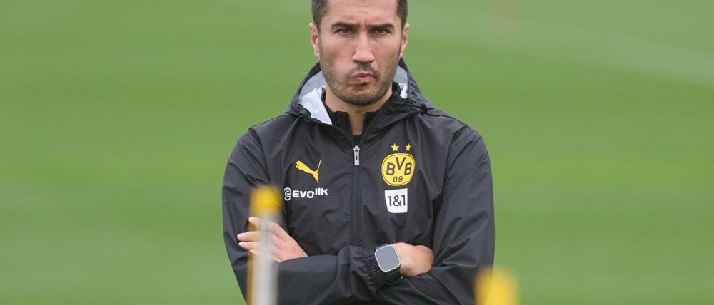 BVB-Trainer Nuri Sahin hofft nach dem 1:5 in Stuttgart auf eine Trotzreaktion seiner Mannschaft. 