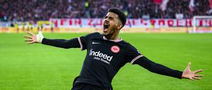 Ansgar Knauff war schon 2022 beim Europa-League-Triumph dabei.